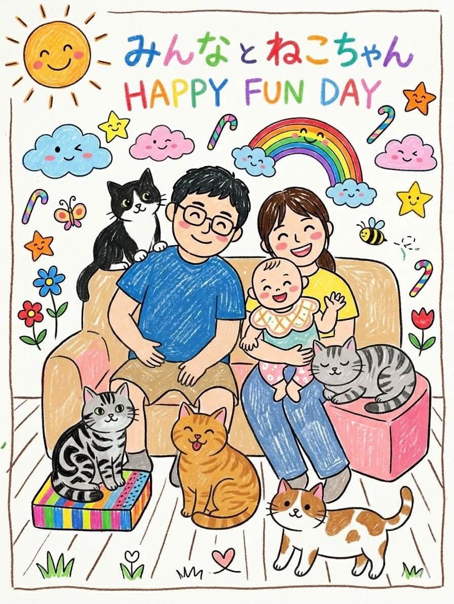 小吳的家庭插畫